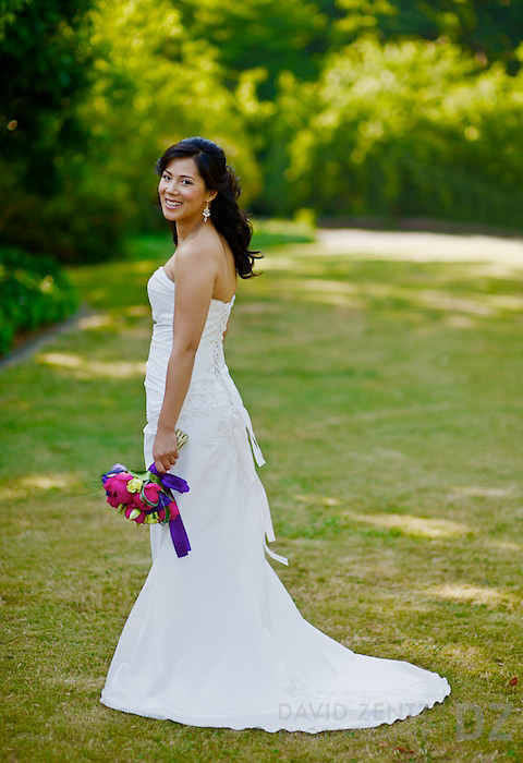 Choi-Beacom wedding at the Los Angeles Arboretum