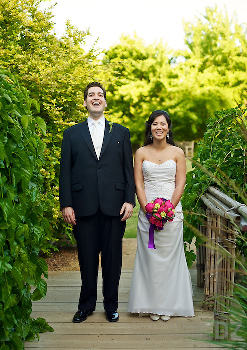 Choi-Beacom wedding at the Los Angeles Arboretum