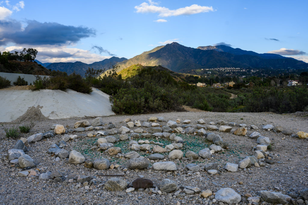 Spiral path Los Angeles hike