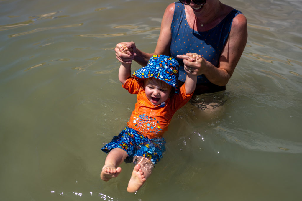 Swimming Lake Powell Utah