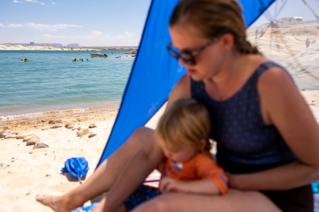 Lake Powell Beach Utah