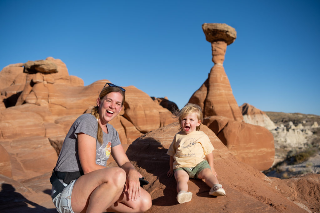 Toadstool Hoodoos Kanab Utah