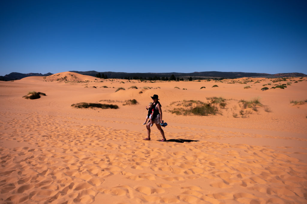 Pink Coral Sand Dunes Utah