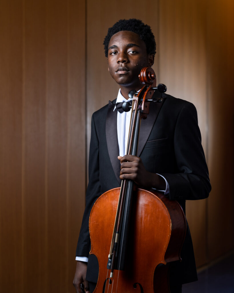 young classical musician portrait series